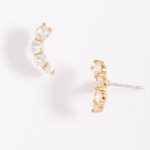 Aretes De Fantasía 18k