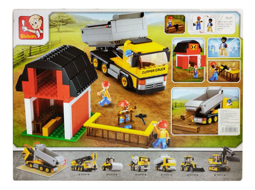 Camión Volquete Block Armable 384 Pcs M38-b0552 Sluban