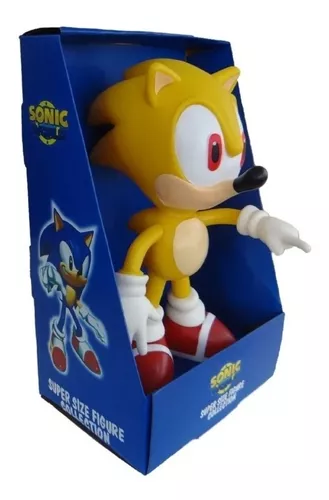 Boneco Sonic 28cm Amarelo C/caixa Personagem Jogo Videogame - SP And -  Bonecos - Magazine Luiza