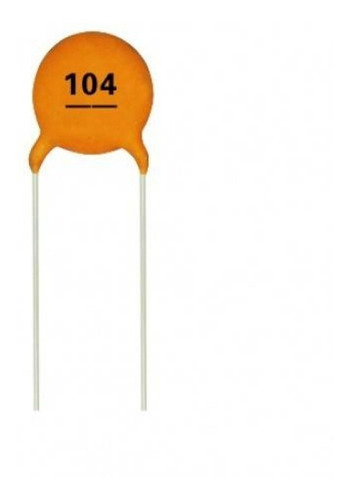 Kit De 50 Capacitores Cerámicos 0.1 Uf 104 Pf Electrónica 