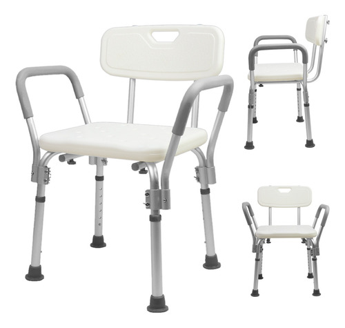 Silla Para Baño Ducha Comodo Con Brazos Para Wc Y Bañar