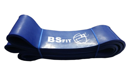 Banda Resistencia Dominadas Power Band Azul Bsfit Fitness Gym Sport