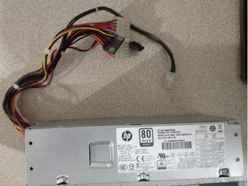 Fuente De Poder Hp Certificada 100-240v 50-60hz Hp