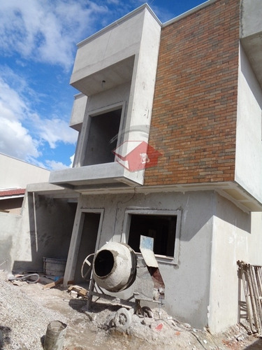 Imagem 1 de 14 de Sobrado A Venda Possui 100m² Com 3 Quartos Cajuru-curitiba