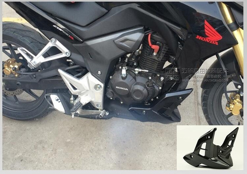 Imagen 3 de 4 de Cubierta Motor Carenado Honda Cbf150 Cb190r Cb190 C/rojo