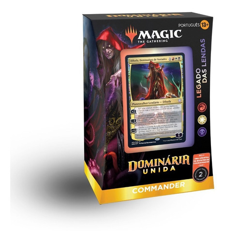 Dominária Unida - Deck De Commander - Legado Das Lendas Pt