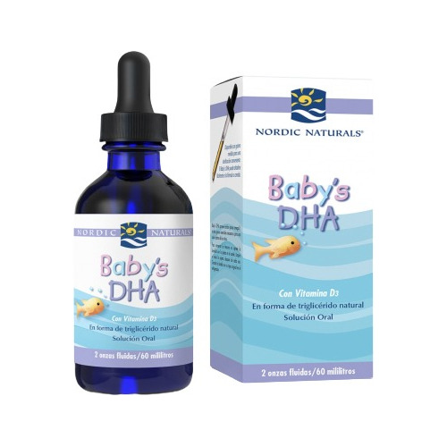 Baby's Dha Nordic Naturals Desarrollo De Bebe Gotero 60 Ml