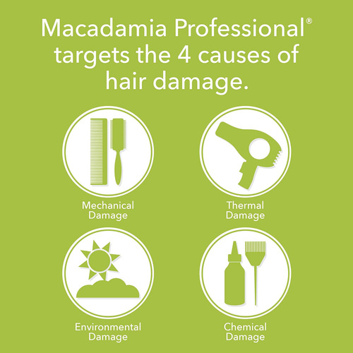 Cuidado De Cabello Profesional Con Macadamia, Sin Sulfatos
