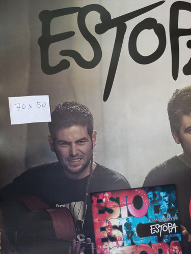 Estopa Poster Afiche Original .. (Usado)