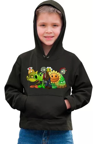 Buzo Canguro Plantas Vs Zombies V6 Unisex