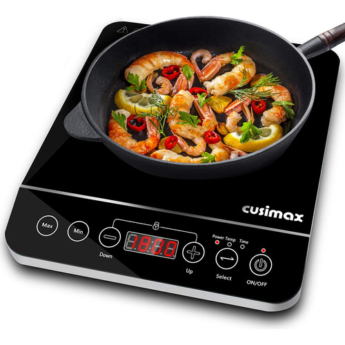 Cusimax Cocina Induccion Quemador Portail 1800 W Encimera 10