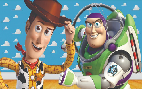 Kit Displays Toy Story 8 Peças + Painel 2 X1,50, Envio 48h