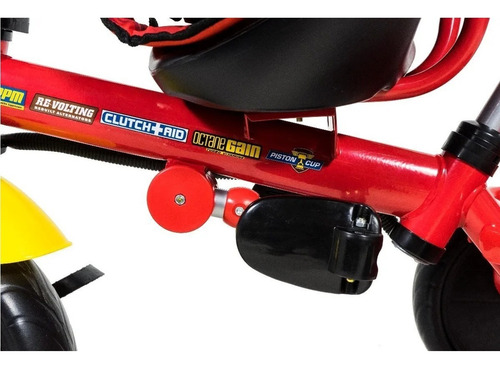 Triciclo Autos multifuncional Bebitos XG-18819 rojo y amarillo