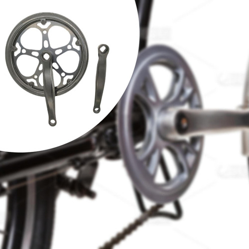 Juego De Bielas Para Bicicleta, Plato Único, Juego De Brazo