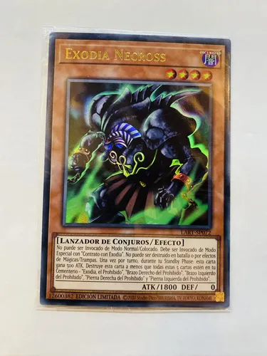 yugioh cards exodia necross Yugioh! Exodia Necross DCR-020 1st edition Ultra Rare Dark Crisis PLAYED