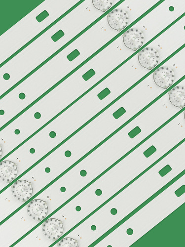 1 Kit Leds Vios Vi-99865 (10tiras 4led)-aluminio, Nuevo