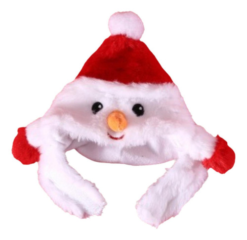 Gorro De Papá Noel Para Gato, Disfraz M Muñeco De Nieve