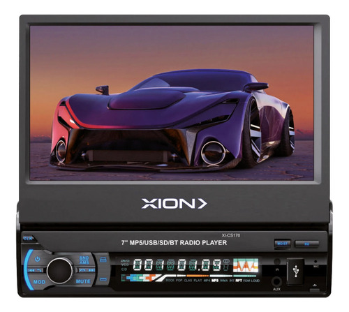 Radio Multimedia Xion Para Auto Con Pantalla Cs170 Dimm