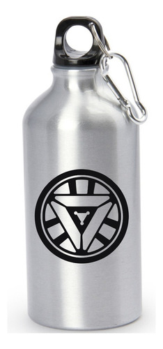 Termo Iron Man Botilito Botella Aluminio