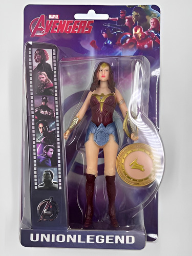 Boneco Importado Articulado Action Figure Mulher Maravilha