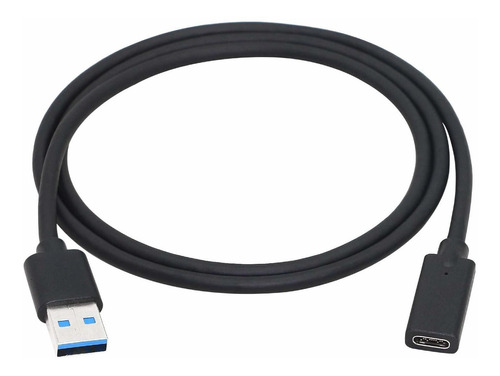 Cerrxian Usb 3.0 Tipo A Macho A Usb 3.0 Tipo C Hembra Adapta