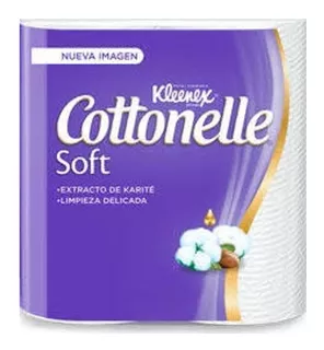 Papel Higiénico Kleenex Cotonelle Soft Con 40 Rollos.