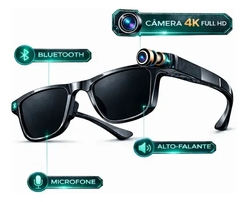 Óculos Inteligente Popsy Com C...