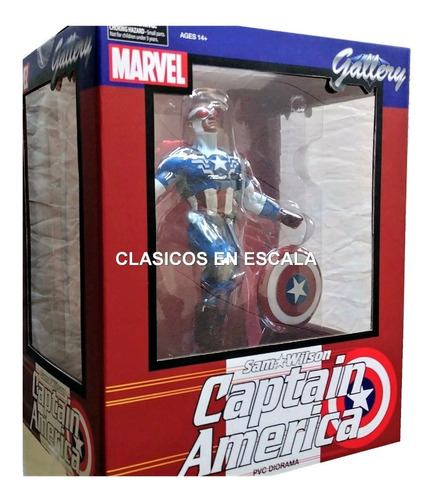 Captain America Sam Wilson Diorama- Z Diamond Select Gallery