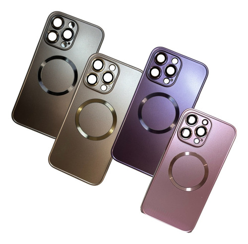Capa Case Luxo Emborrachada Magsafe Para iPhone 14 Pro Max