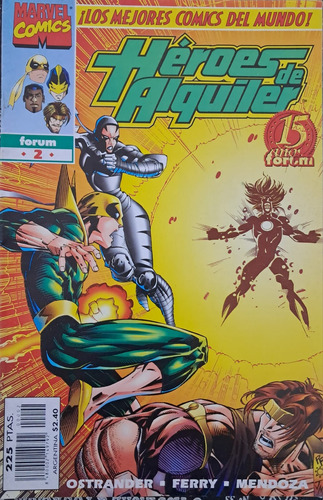 Comic Héroes De Alquiler 1 Y 2 - Forum Físico (Usado)