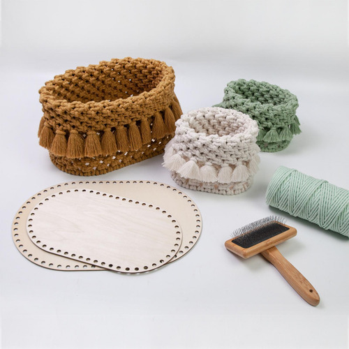 Fondos De Canasta De Madera Para Base De Crochet Fondos De C