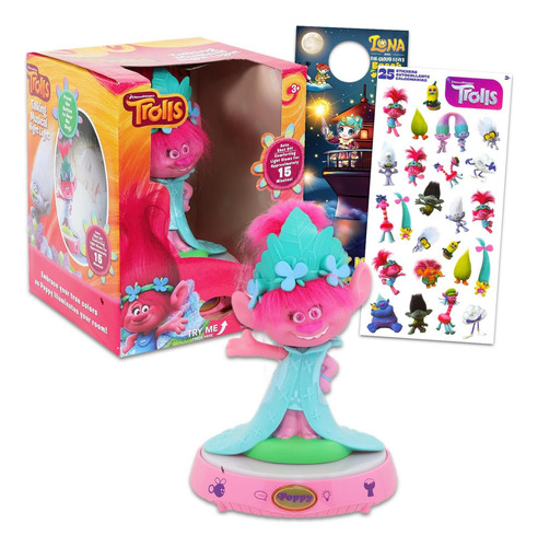 Paquete De Luces Nocturnas Trolls Para Niñas Con Trolls Popp