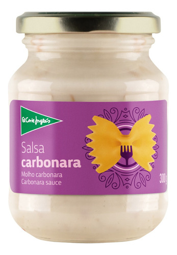 X3 Salsas Carbonara - El Corte Inglés / 260gr