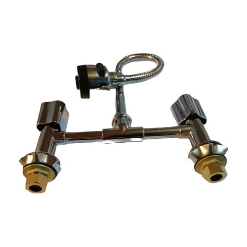 Llave Lavaplatos Agua Fria Y Caliente Cuello Flexible Envio