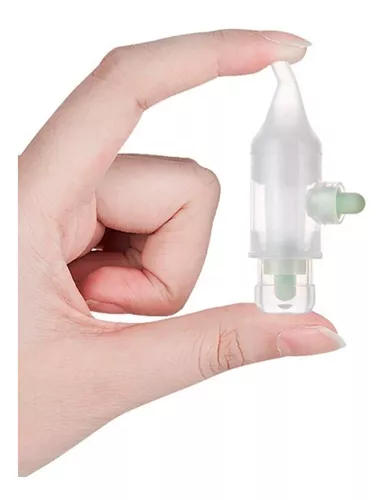 Aspirador Succionador Nasal Saca Mocos En Silicona Para Bebe