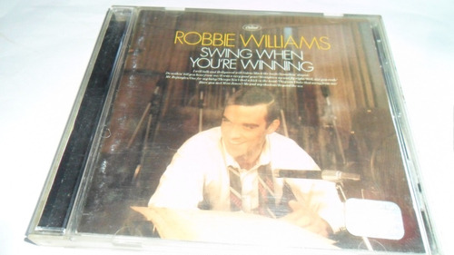 Cd Robbie Williams- Swing When You´re Winning