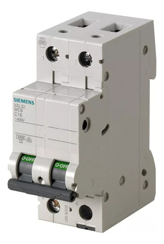 Interr Térmica Siemens 2x10a 2x16a 2x20a 2x25a Garantia!