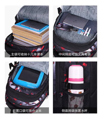 . Mochila De FĂștbol Con MĂșltiples Compartimentos Para