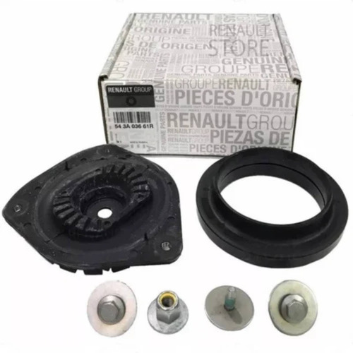 Imagem 3 de 6 de Kit Coxim + Rolamento Amortecedor Dianteiro Renault Fluence