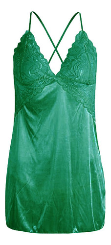 Conjunto De Ropa De Dormir Lisa Erótica Babydoll De Moda