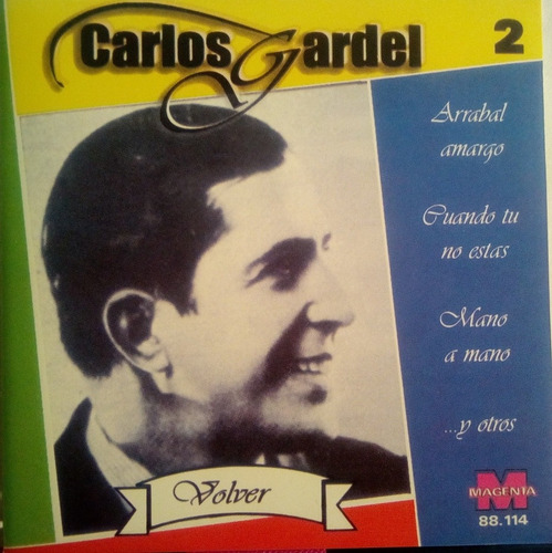 Cd Carlos Gardel  Volver  (2)