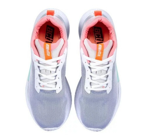 Zapatillas Mujer Urbanas Casual Cordones Actvitta 4825 102