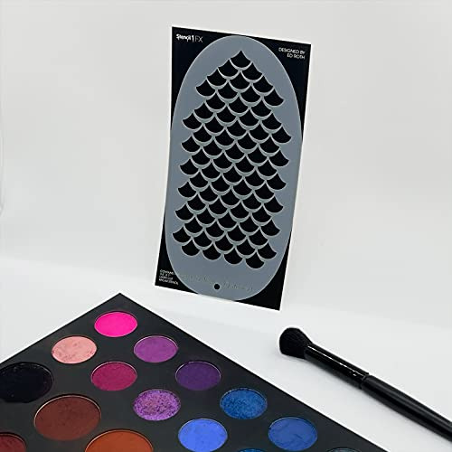Plantilla De Maquillaje De Escamas De Sirena Fx