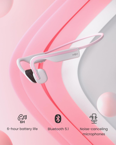 Auriculares Deportivos Bluetooth Shokz Openmove Rosa Con Peg