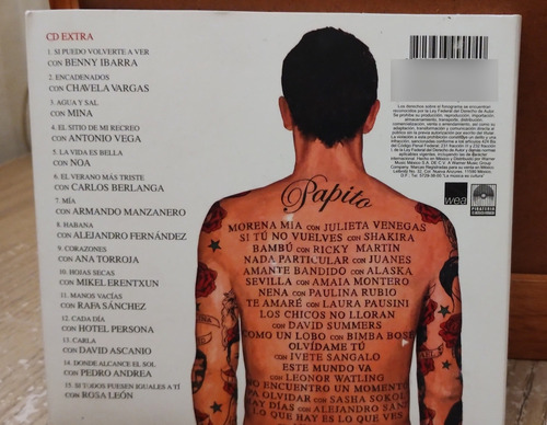 Miguel Bose:papito, Duetos, Shakira,juanes Alaska Ricky Mart (Usado)