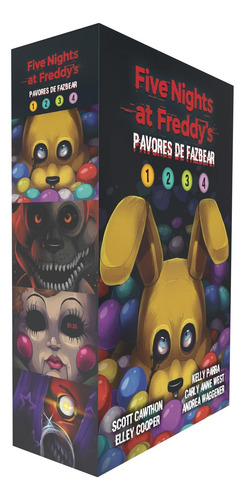 Box Pavores De Fazbear 1-4: Five Nights At Freddys: Pavores De Fazbear - Vol. 1-4 Capa Comum -  Intrínseca; 1ª Ed