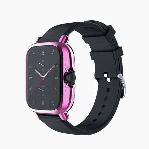 Funda Case Protector De Tpu Brillante Para Amazfit Gts 2 Rosa