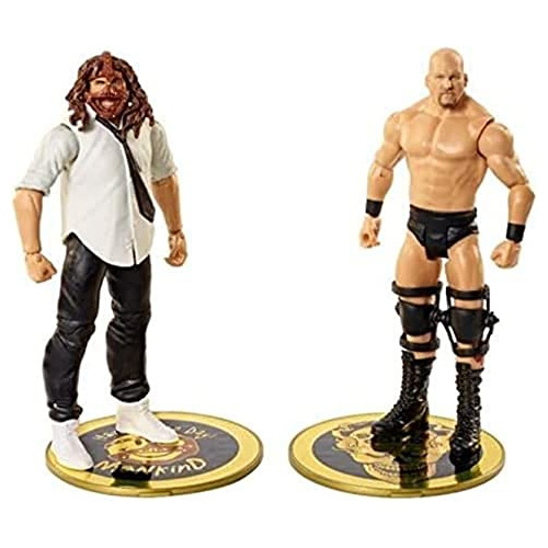 Wwe Mattel Stone Cold Steve Austin Vs Mankind Championship