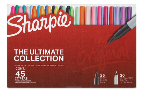 Plumones Sharpie The Ultimate Collection 45 Piezas