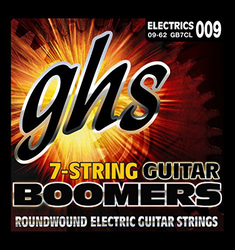 Juego De Cuerdas De Guitarra Eléctrica Ghs Boomer 7-string